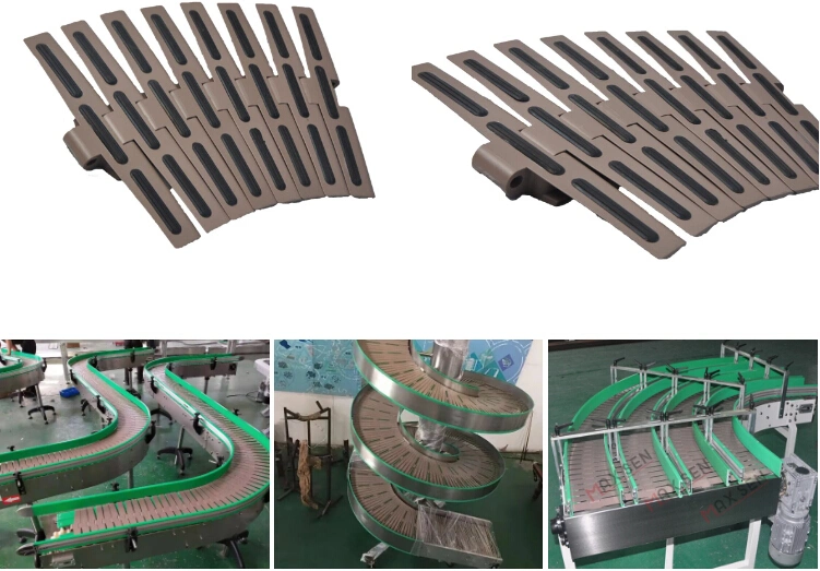 Plastic POM Slat Conveyor Flat Top Belt Chain in Factory Price